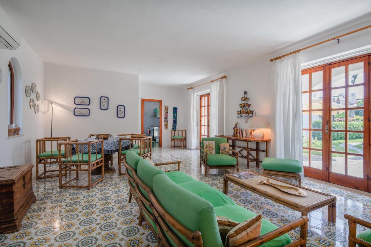 Villetta Con Giardino Esclusivo Di 1000 Mq, Piscina, Tennis, Calcio, Bocce Forio di Ischia Zewnętrze zdjęcie