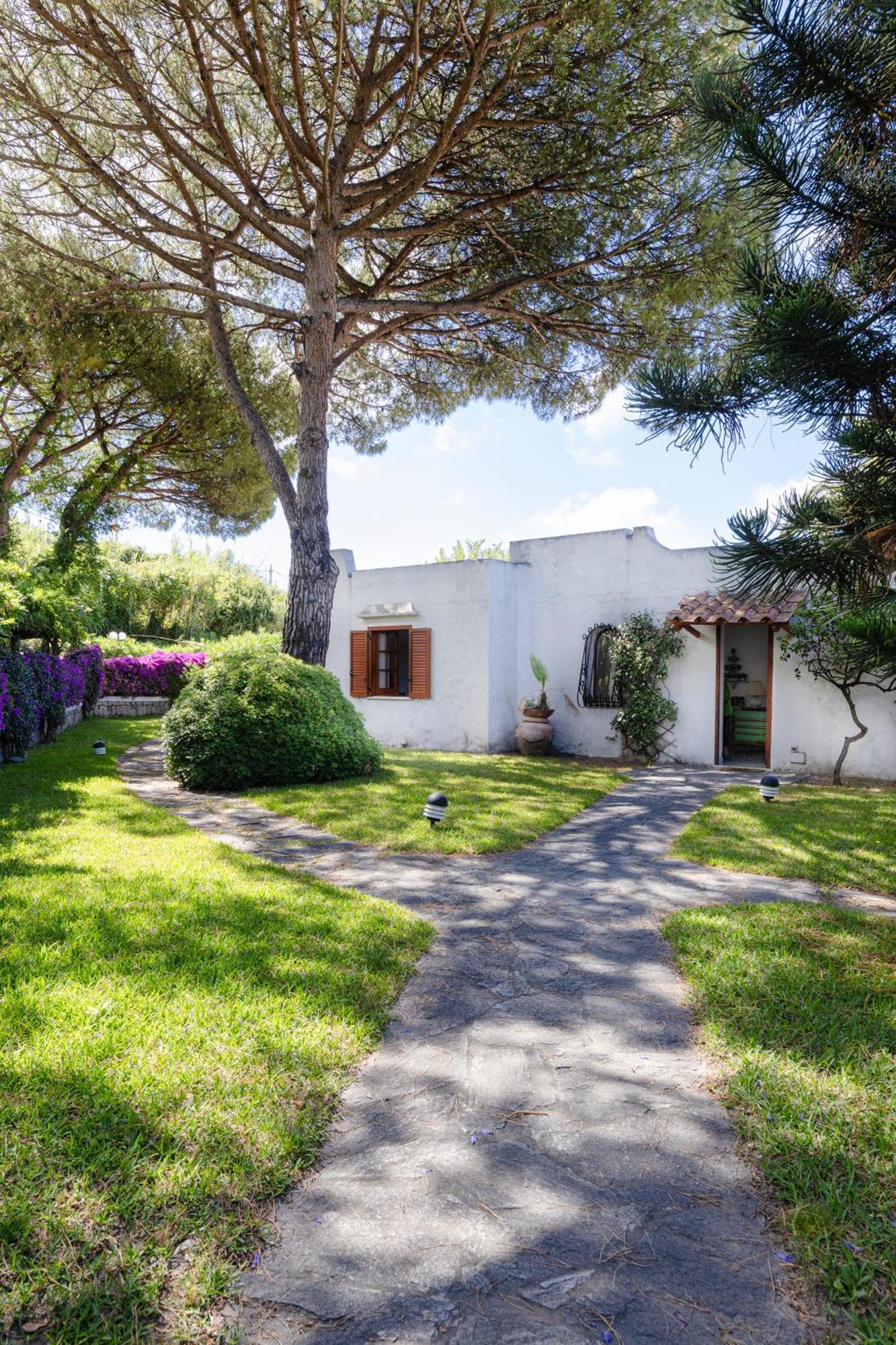 Villetta Con Giardino Esclusivo Di 1000 Mq, Piscina, Tennis, Calcio, Bocce Forio di Ischia Zewnętrze zdjęcie