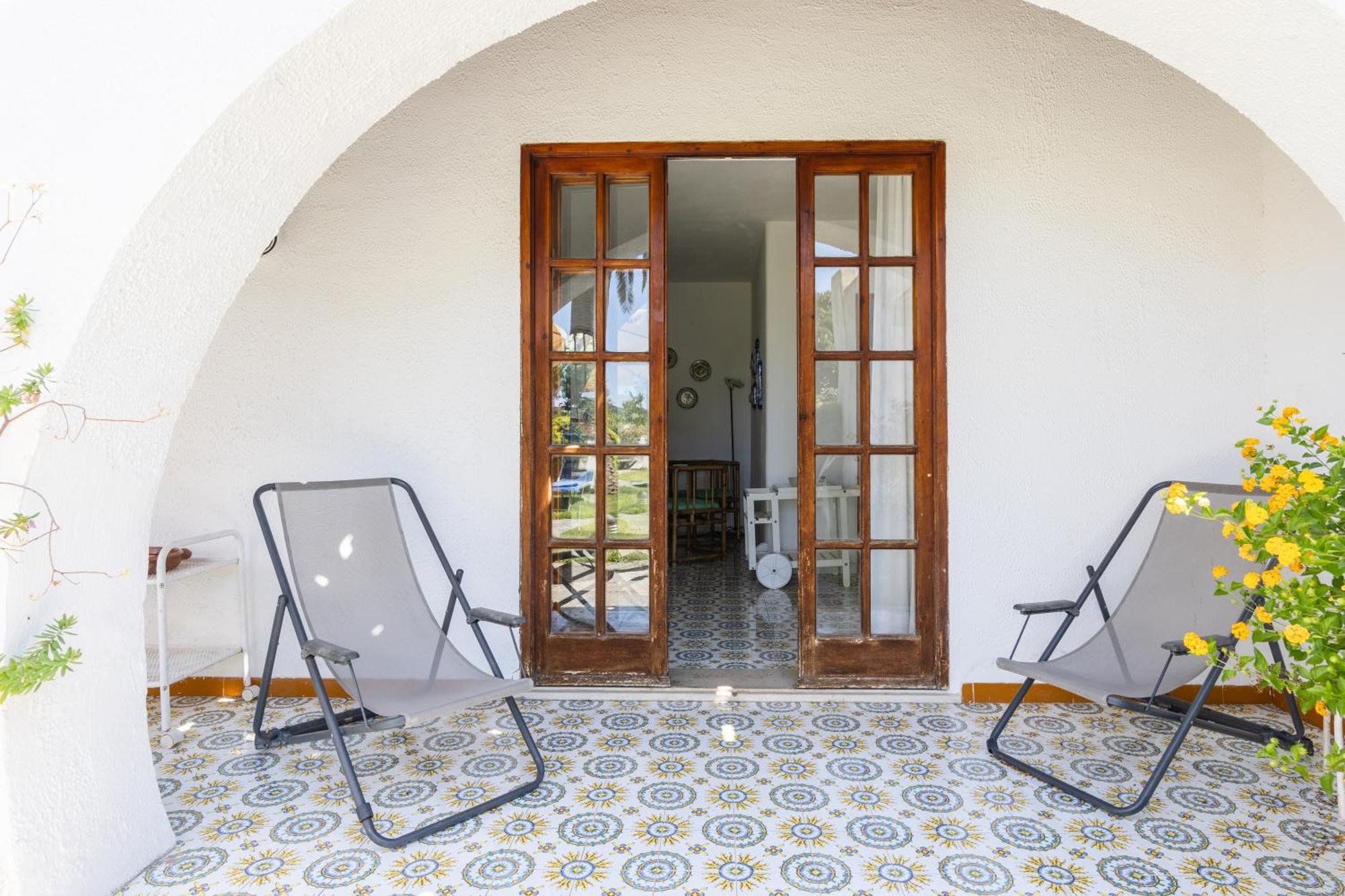 Villetta Con Giardino Esclusivo Di 1000 Mq, Piscina, Tennis, Calcio, Bocce Forio di Ischia Zewnętrze zdjęcie