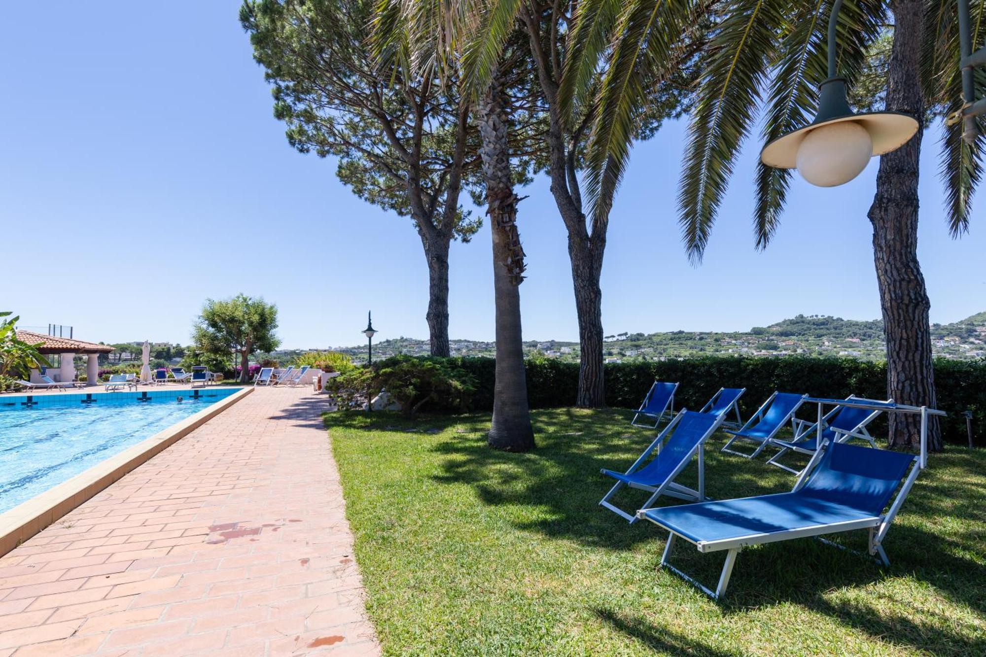 Villetta Con Giardino Esclusivo Di 1000 Mq, Piscina, Tennis, Calcio, Bocce Forio di Ischia Zewnętrze zdjęcie